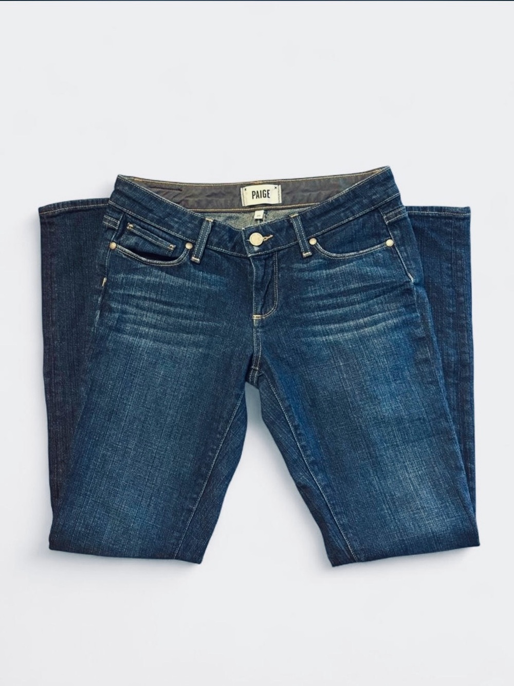 PAIGE Jimmy Jimmy Skinny - Dark Indigo Jeans Size 25 like new